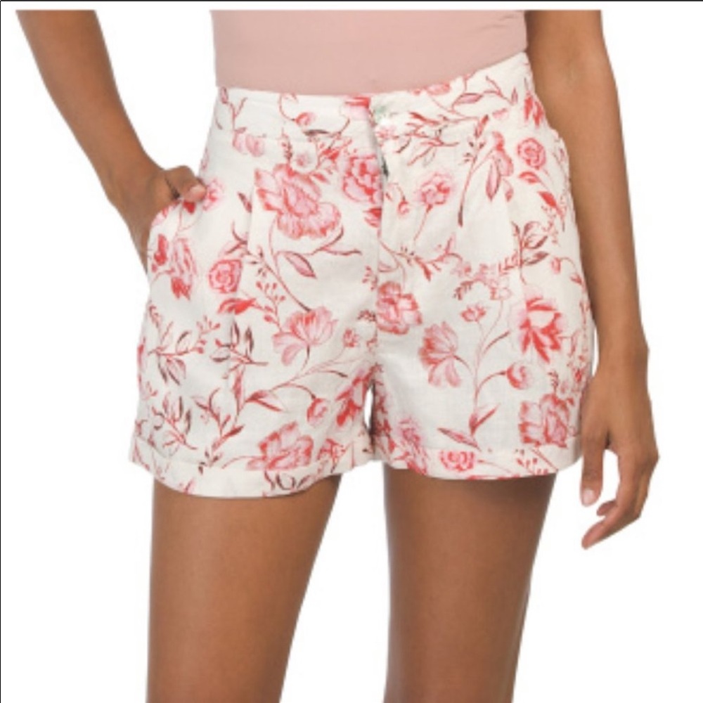 Cynthia rowley linen shorts